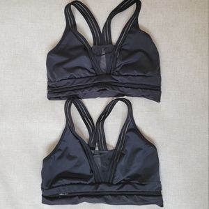 Lot of 2 Victoria's Secret Sports Bras size S